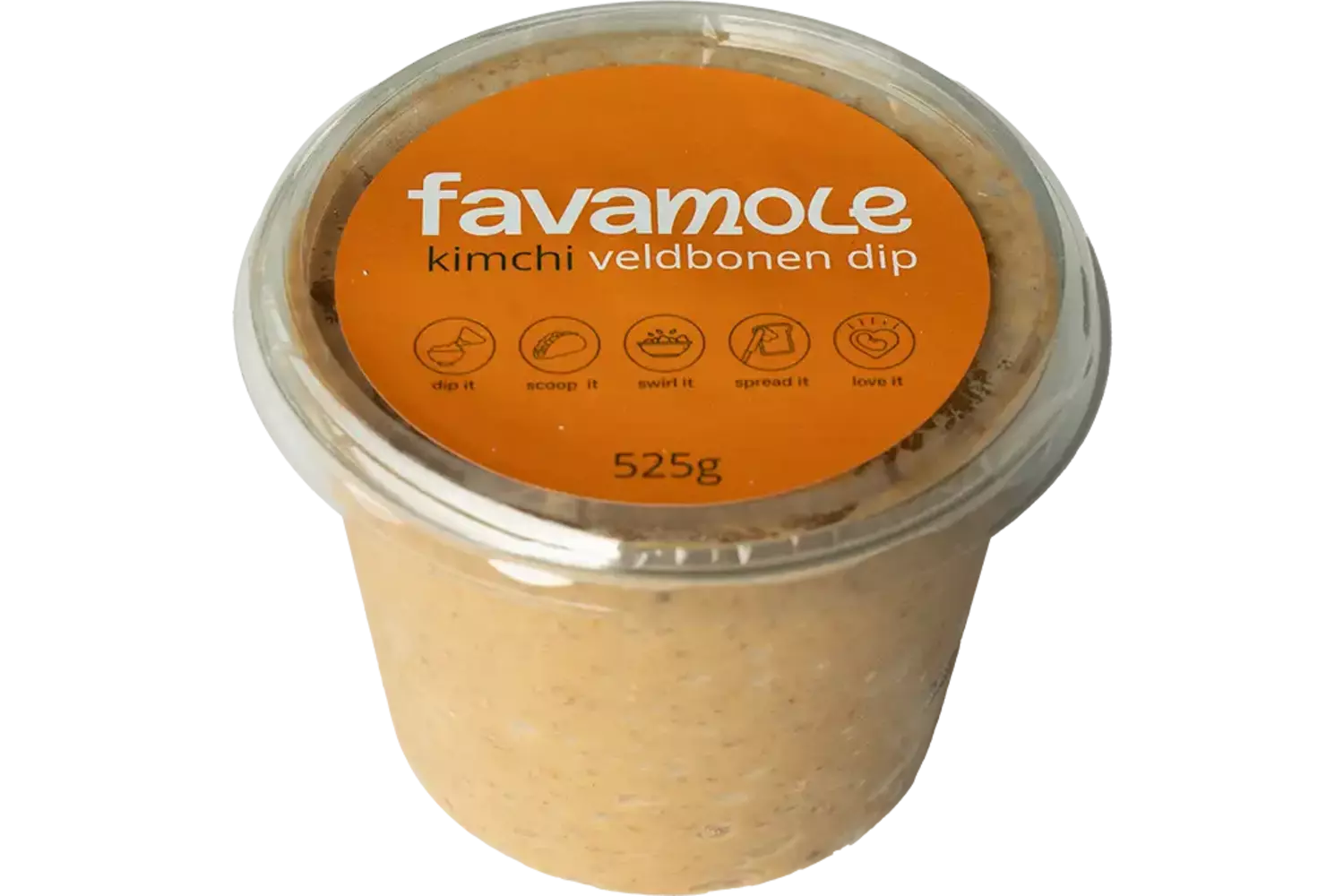 Favamole kimchi 525gr stuk